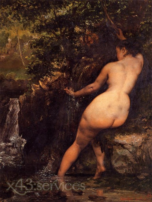 Gustave Courbet - Die Quelle - The Source